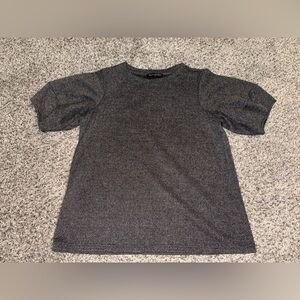 Banana Republic Charcoal Women's Sweater Shirt Medium Petite